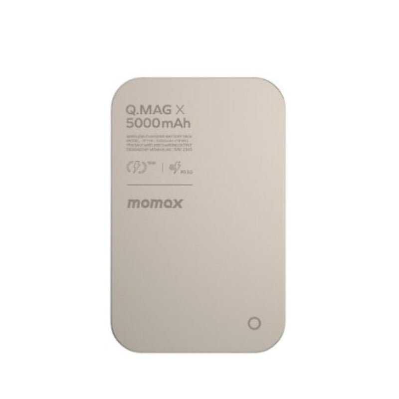 Momax IP116E Q.Mag X1 5000mAh 超薄磁吸流動電源