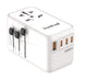 Travelmall 120W PD 高效能4 USB 旅行轉換插頭, 手提電腦適用