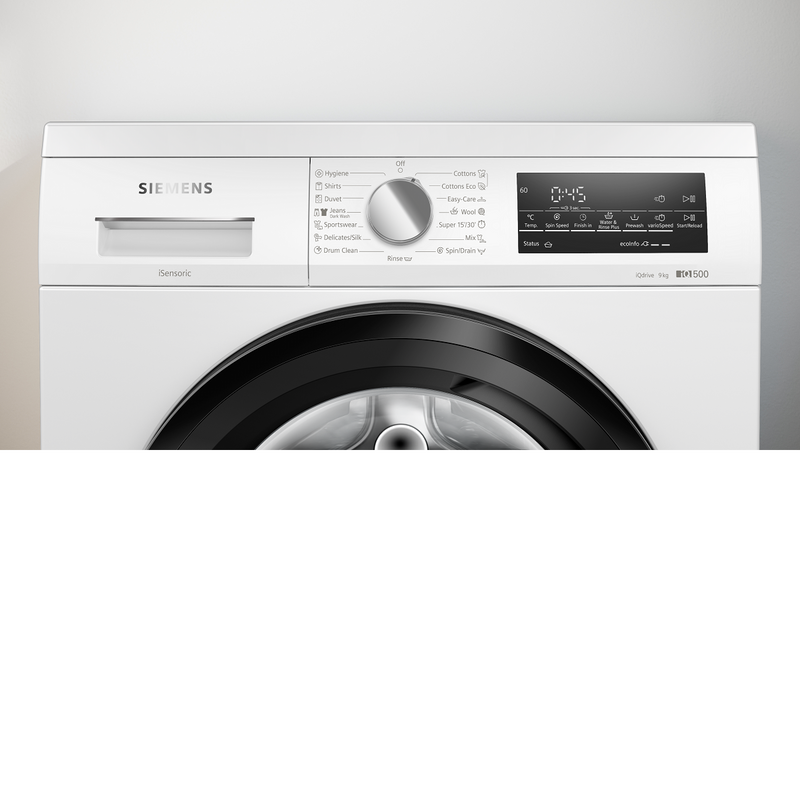 SIEMENS 西門子 WU14UT60BU,9公斤前置式洗衣機 前置式洗衣機