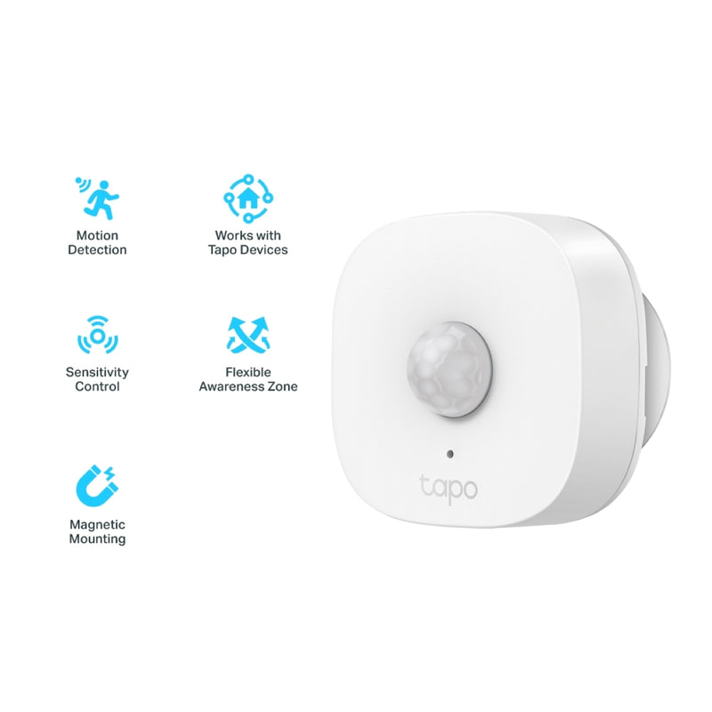 TP-Link Tapo T100 Smart Motion Sensor (Tapo Smart Hub H200 is required)