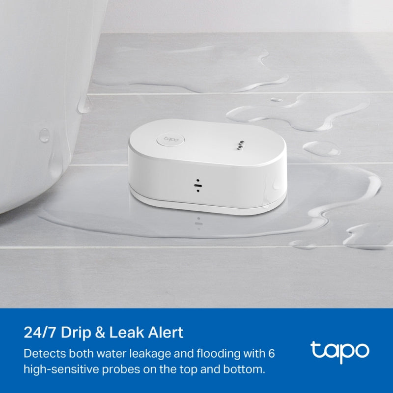 TP-Link Tapo T300 Smart Water Leak Sensor (Tapo Smart Hub H200 is required)