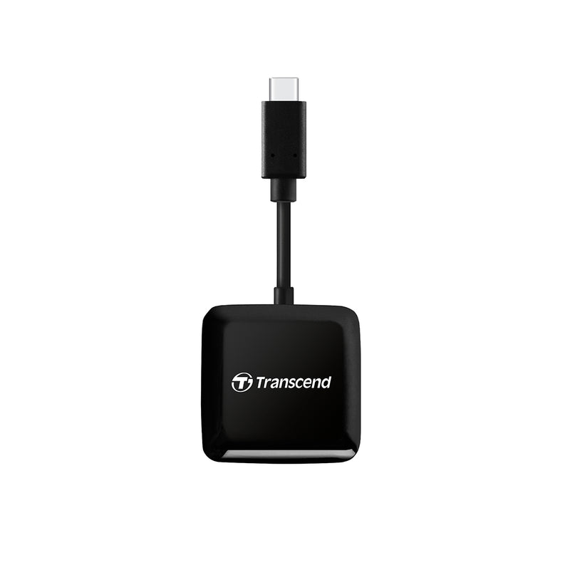 TRANSCEND 創見 TS-RDC3 SD卡及microSD卡讀卡機