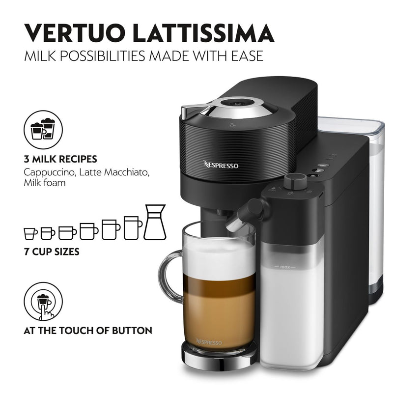 NESPRESSO GDV5 Vertuo Lattissima Coffee Machine