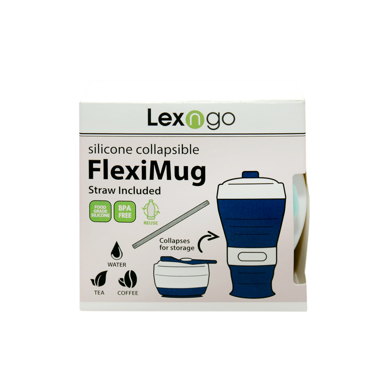 Lexngo Silicone Collapsible Flexi Mug 500ml