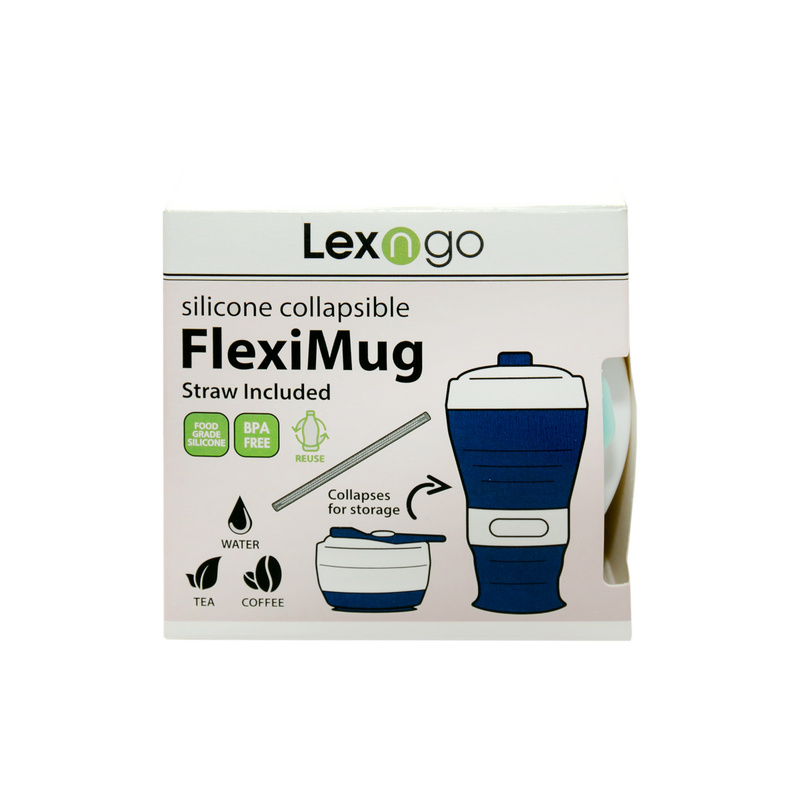 Lexngo 矽膠摺疊咖啡杯 500ml