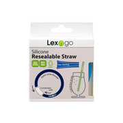 Lexngo Silicone Resealable Reusable Straw Bracelet