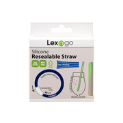Lexngo Silicone Resealable Reusable Straw Bracelet