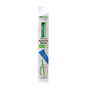 Lexngo Pack of 2pcs, Resealable Reusable Straw