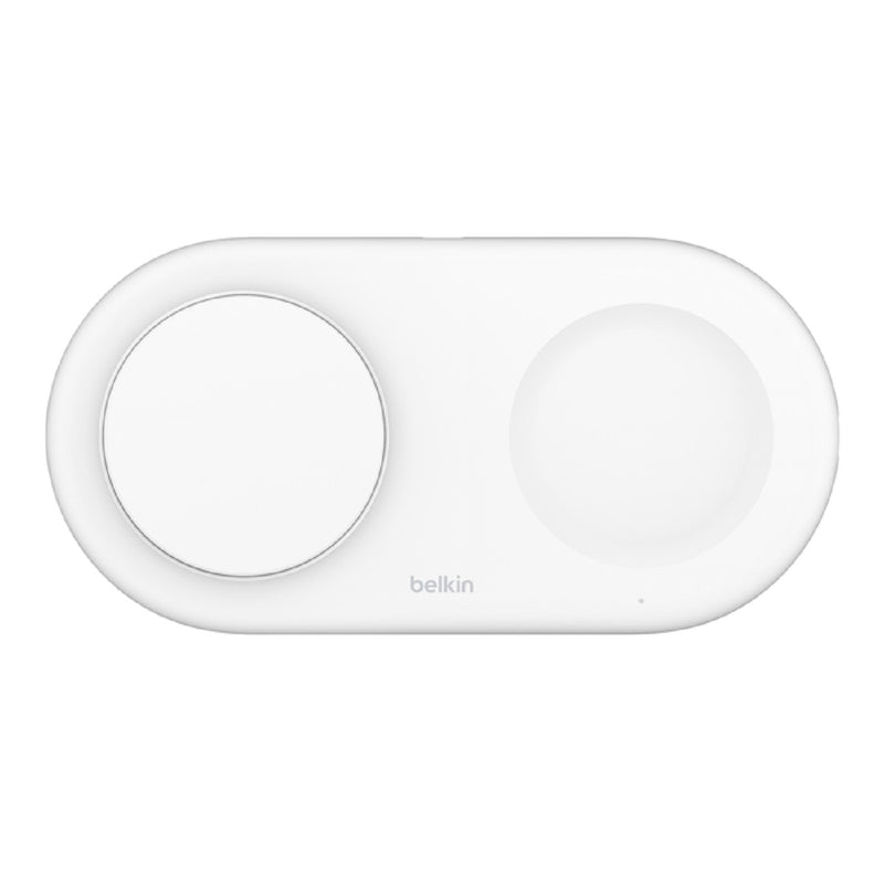 BELKIN BoostCharge Pro 2-in-1 Magnetic Wireless Charging Pad with Qi2 15W