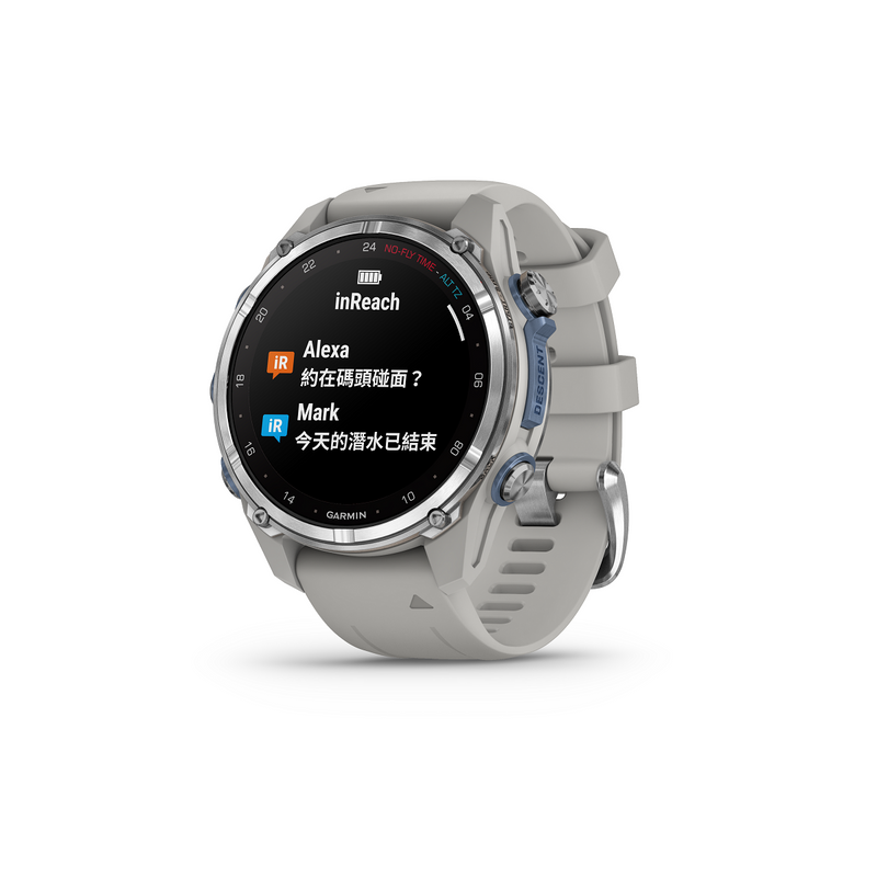 GARMIN Descent MK3s Sapphire Gray – 43mm Smart Watch