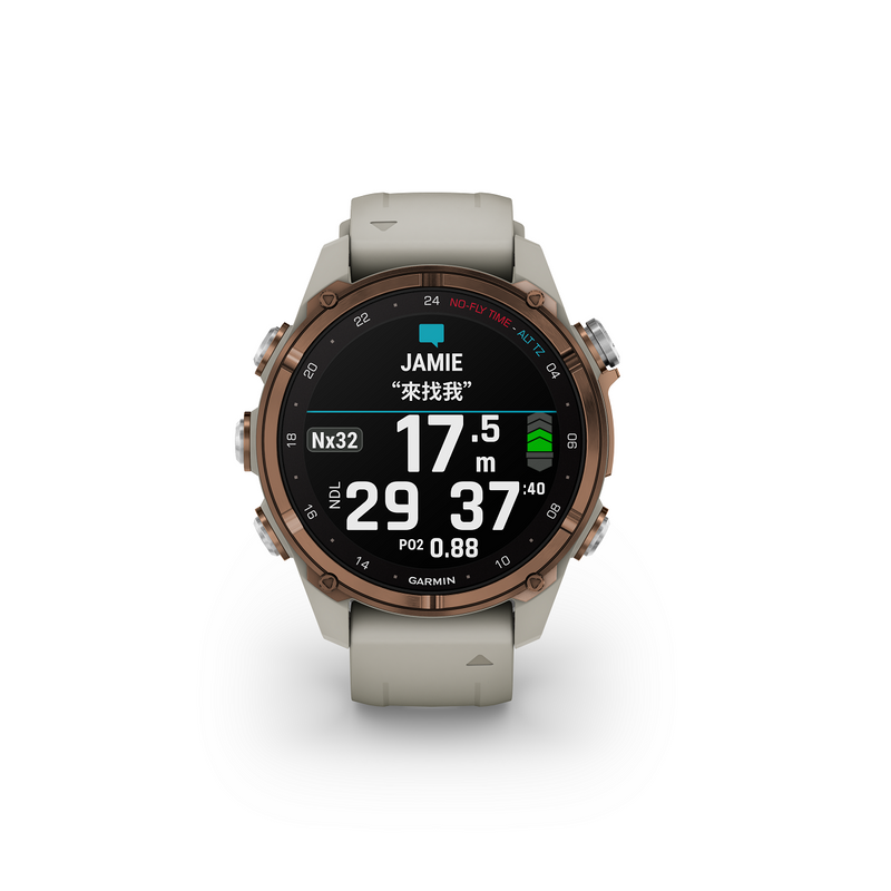 GARMIN Descent MK3si Sapphire Titanium Smart Watch