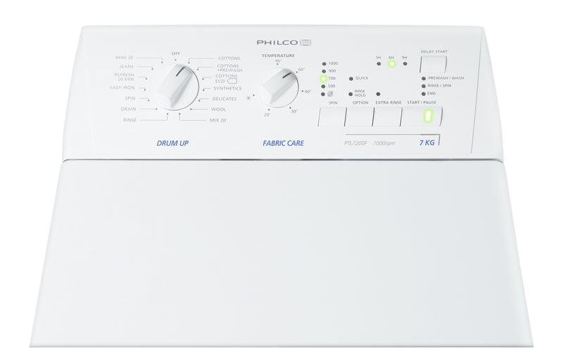 PHILCO 飛歌 飛歌 PTL7200F 7公斤上置式洗衣機 上置式洗衣機