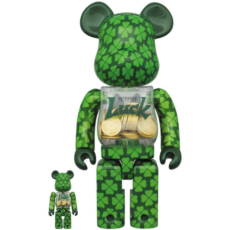 MEDICOM TOY BE@RBRICK LUCK 100％ & 400％