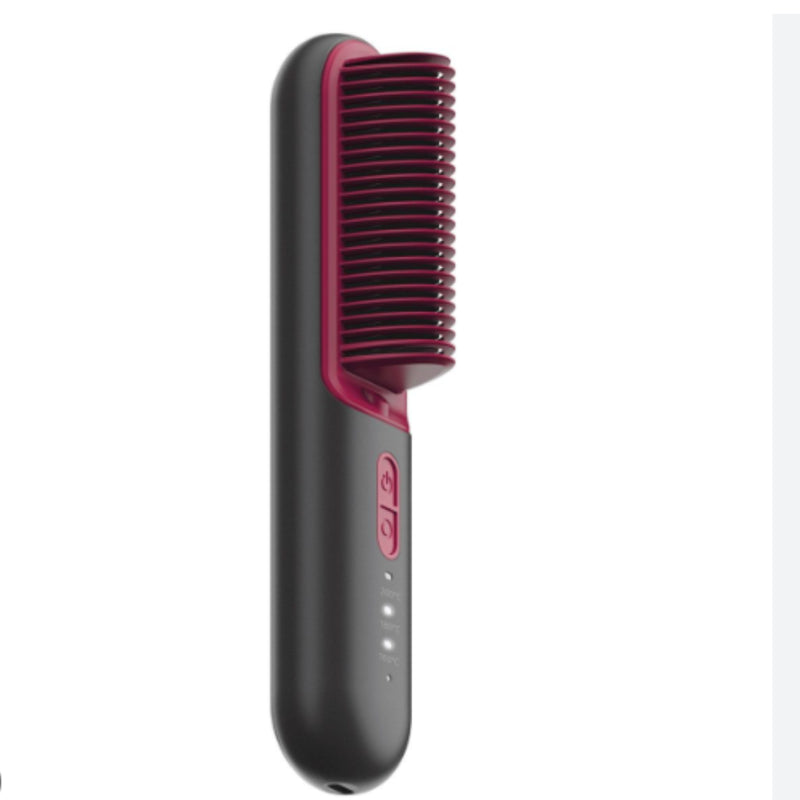 Momax HL12E Ultra Sleek Cordless Hair Straightener Brush