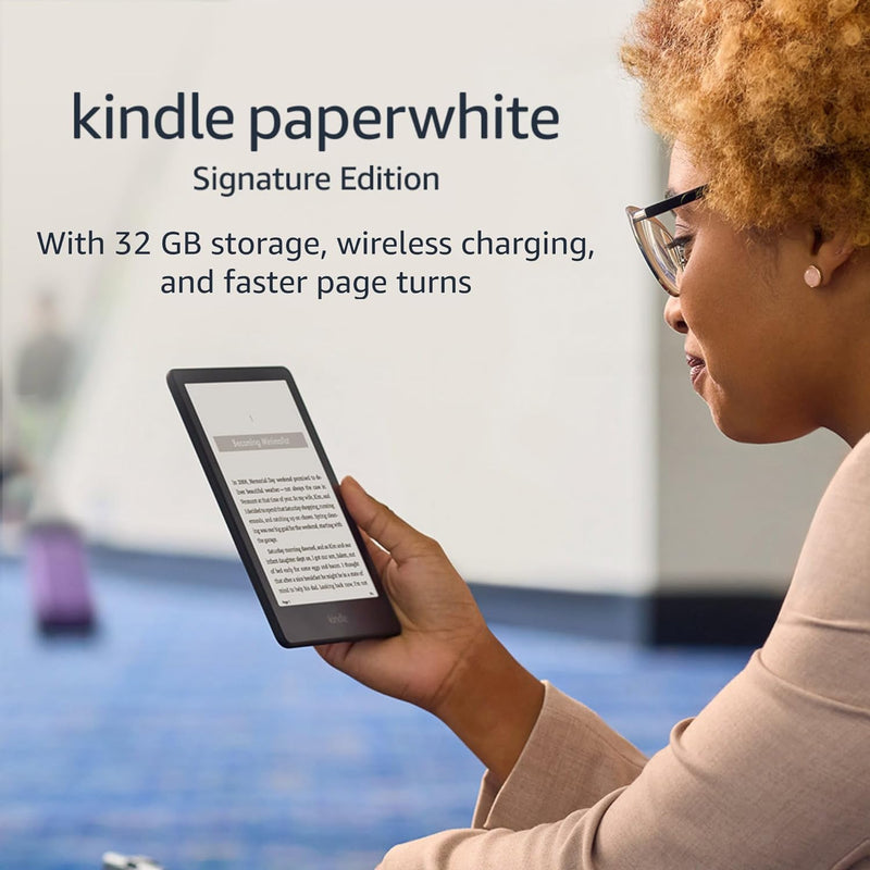 Amazon Kindle Paperwhite (11th Generation) 2021 E-reader - Without Lockscreen Ads