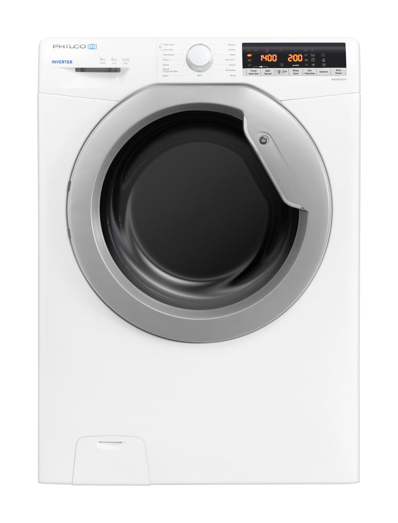PHILCO 飛歌 飛歌 PWD861400V 8公斤+6公斤 變頻洗衣乾衣機 2合1洗衣乾衣機