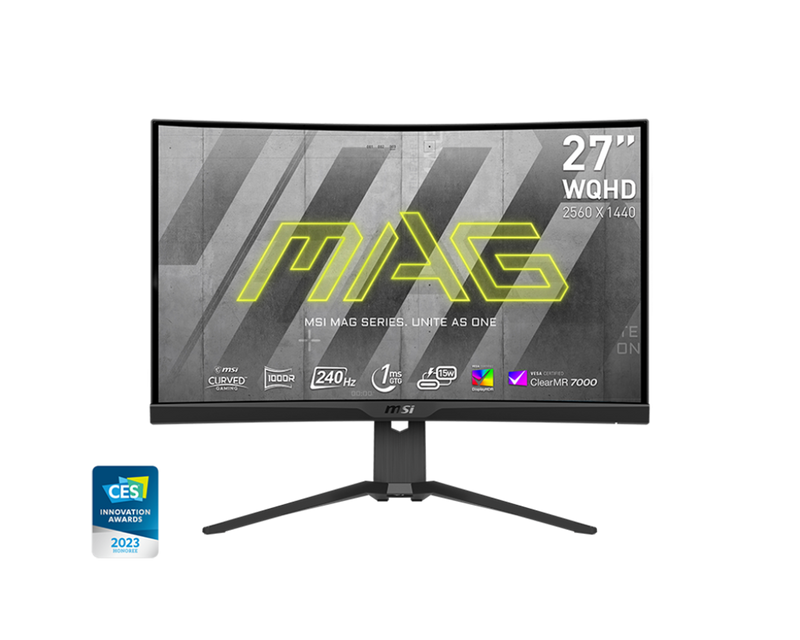 MSI MAG275CQRXF 27" 2K 240Hz Curved Gaming Monitor