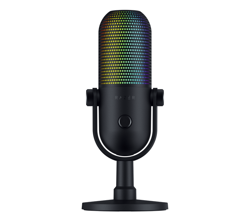 Razer 雷蛇 Seiren V3 Chroma 輕觸式靜音 RGB USB直播麥克風