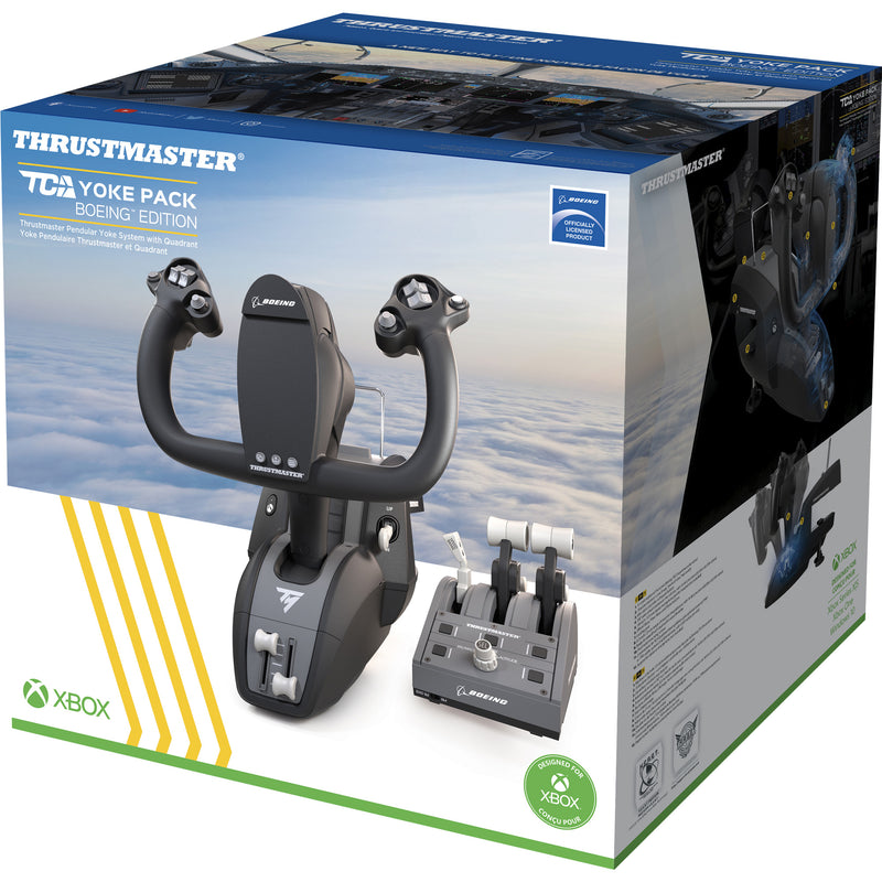 THRUSTMASTER TCA Yoke Pack Boeing Ed. 飛行搖桿組合 (Yoke + Quadrant)