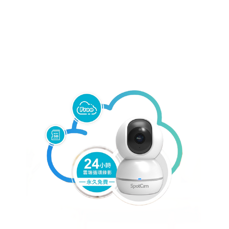 Spotcam Eva 2-SD 360° PanTilt IP Camera