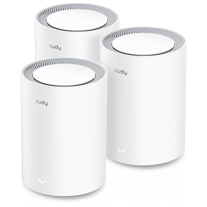 Cudy M3000 (3-Pack) AX3000 Wi-Fi 6 Mesh 2.5G WAN Router