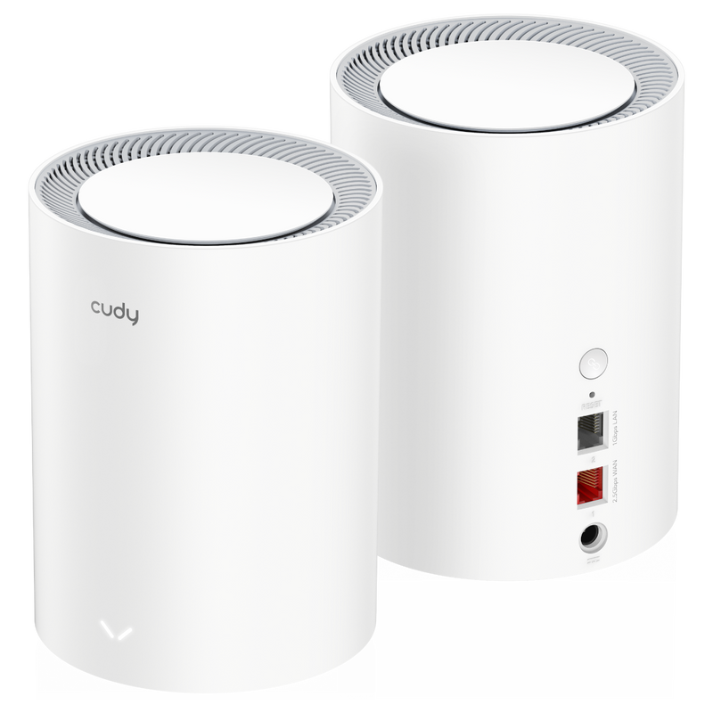 Cudy M3000 (2-Pack) AX3000 Wi-Fi 6 Mesh 2.5G WAN Router