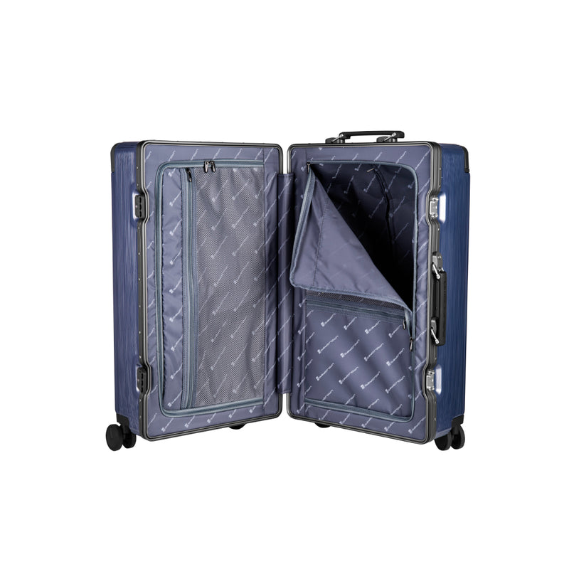Daycrown Extra Wide Handle Aluminum Alloy Frame Trunk Luggage