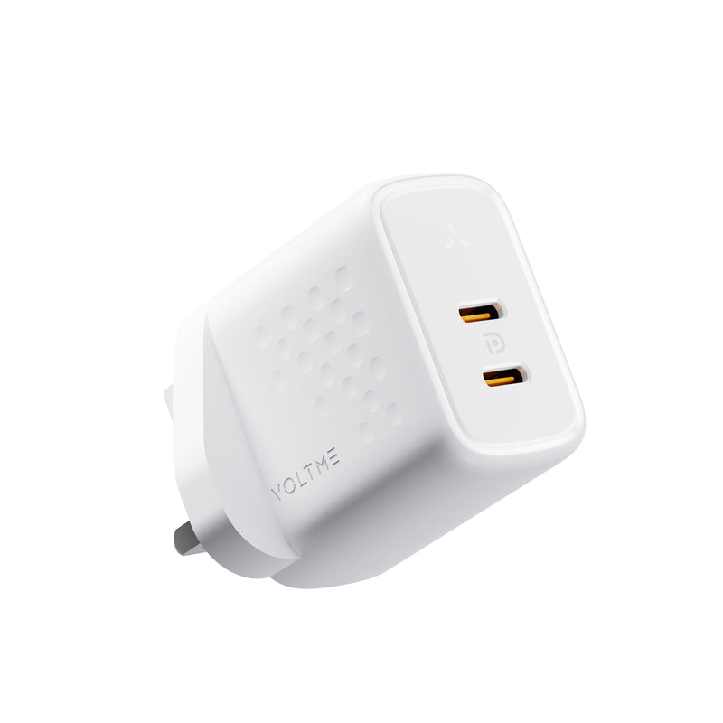 Voltme Revo 35 Duo Lite - PD35W (USB-C x2) 雙端口快速充電器