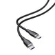 Voltme PowerLink MOSS USB-C to USB-C Sync / Charge Cable (3A/60W) - 1M