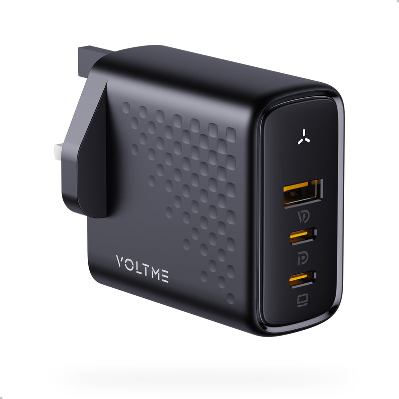 Voltme Revo 100 - PD100W (USB-C*2+USB-A) GaN Charger