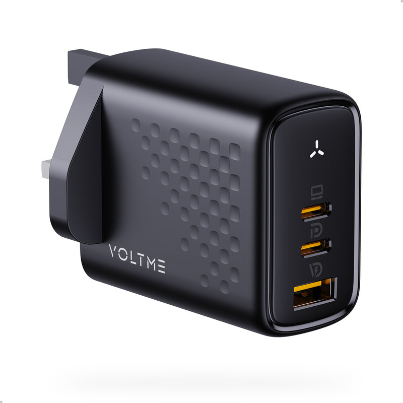 Voltme Revo 65 - PD65W (USB-C*2+USB-A) GaN Charger