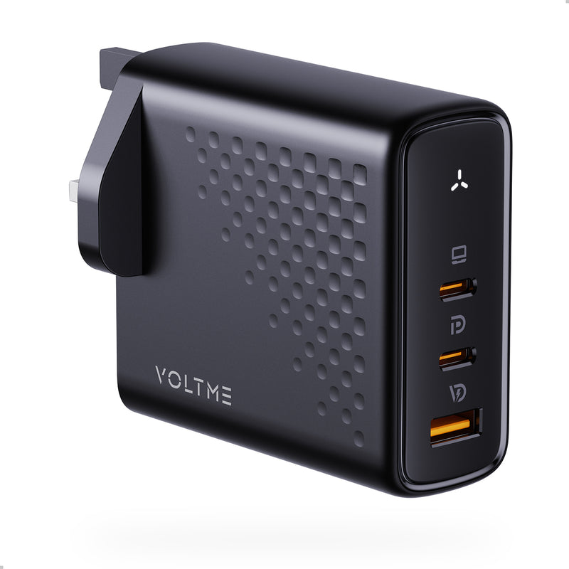 Voltme Revo 140 - PD140W (USB-C*2+USB-A) 三端口快速充電器