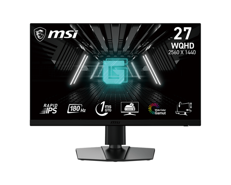 MSI G272QPF E2 27" WQHD Rapid IPS 180Hz Gaming Monitor