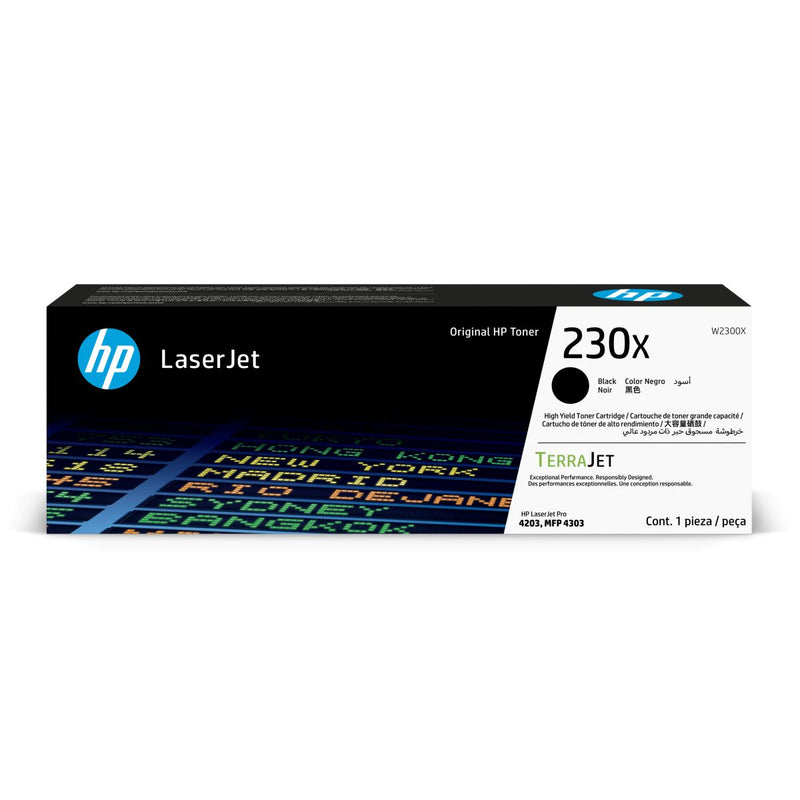 HP 惠普 230X 黑色原裝 LaserJet 碳粉盒