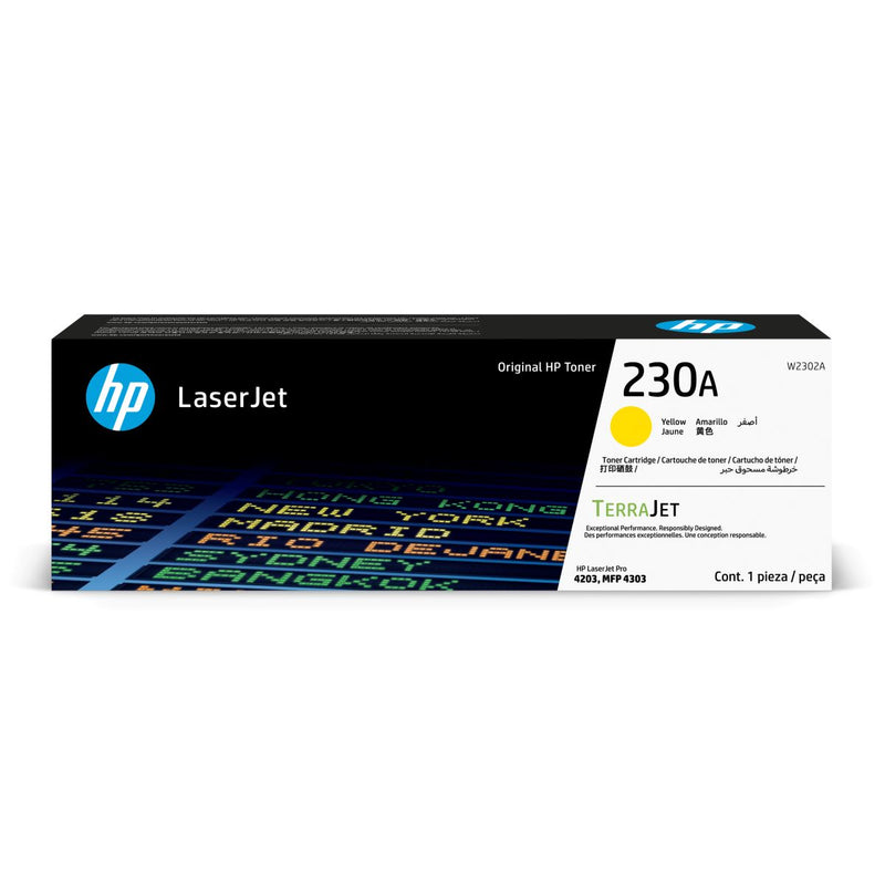 HP 惠普 230A 黃色原裝 LaserJet 碳粉盒