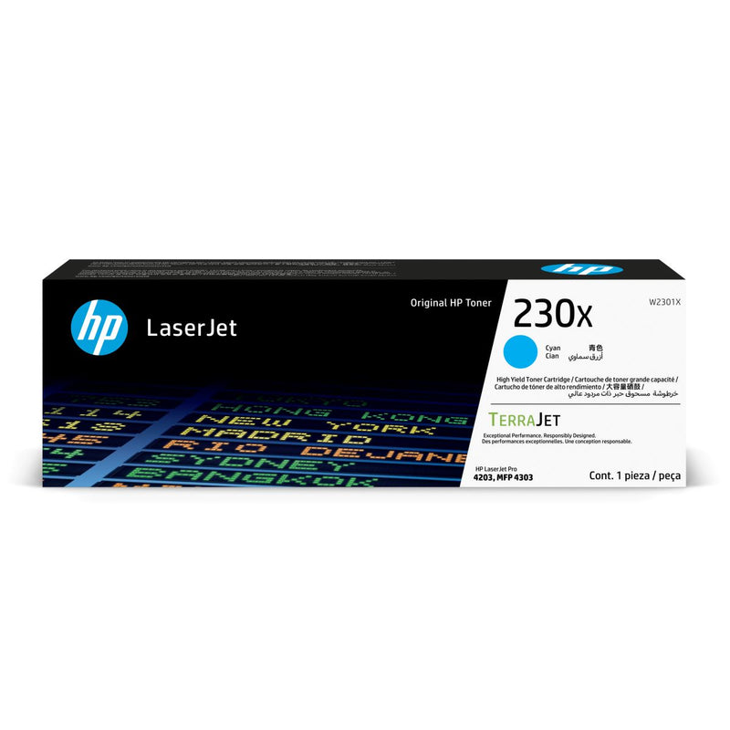 HP 230X Cyan Original LaserJet Toner Cartridge