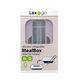 Lexngo 矽膠可摺疊食物盒連筷子