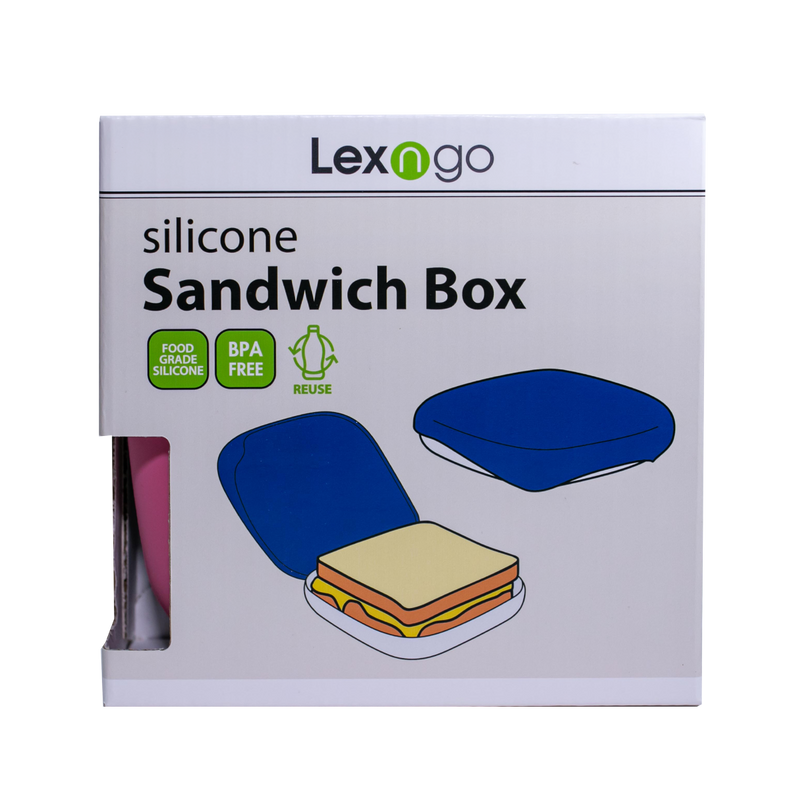 Lexngo 矽膠三文治盒