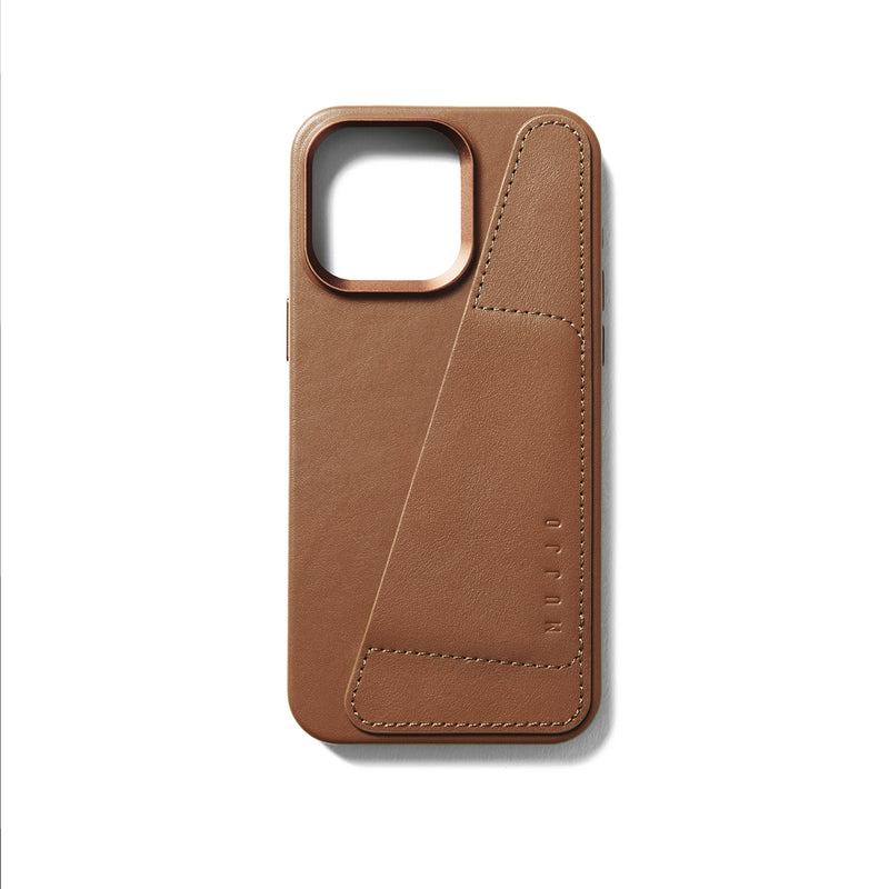 MUJJO iPhone 15 Pro Max Leather Wallet Case with Magsafe