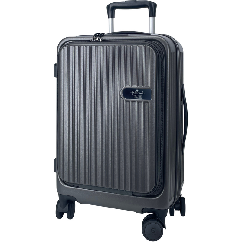 HALLMARK PC Japan Hinomoto wheels Front Opening Luggage with Zipper HM899T