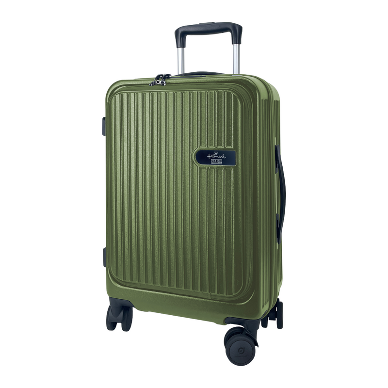 HALLMARK PC Japan Hinomoto wheels Front Opening Luggage with Zipper HM899T