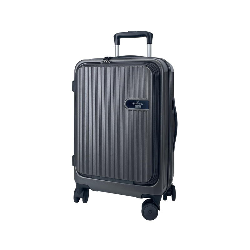 HALLMARK PC Japan Hinomoto wheels Front Opening Luggage with Zipper HM899T