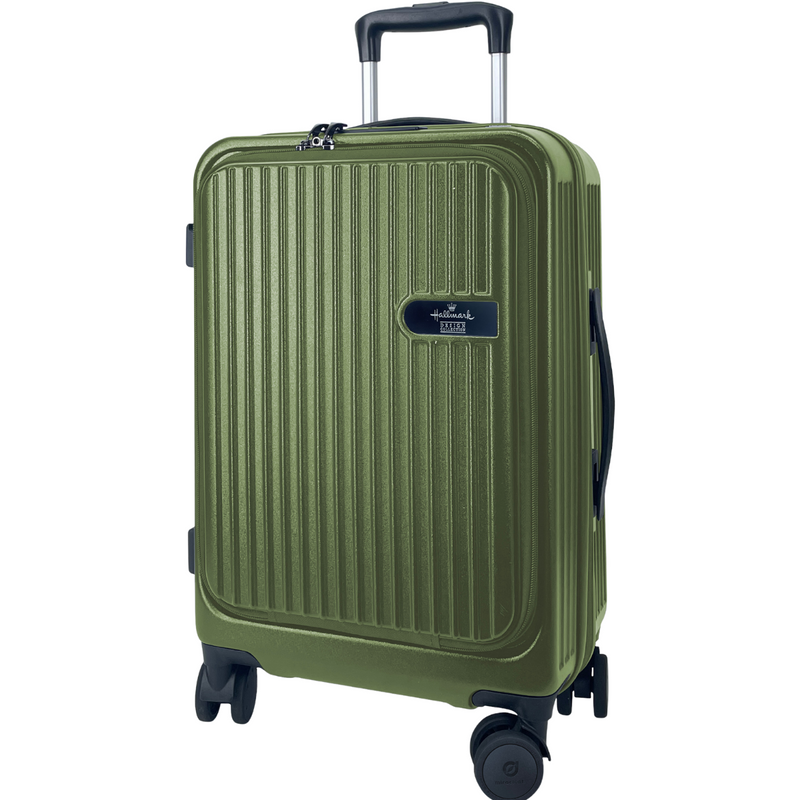 HALLMARK PC Japan Hinomoto wheels Front Opening Luggage with Zipper HM899T