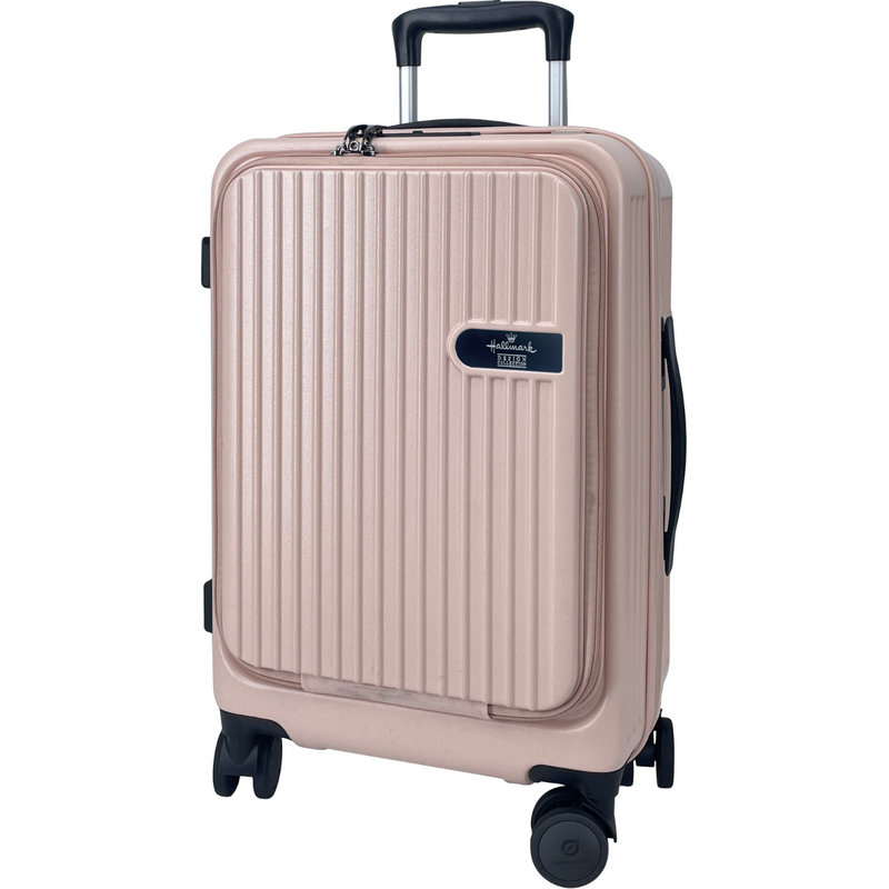 HALLMARK PC Japan Hinomoto wheels Front Opening Luggage with Zipper HM899T