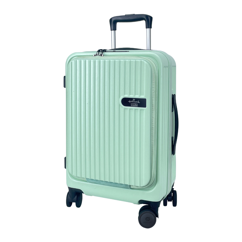 HALLMARK PC Japan Hinomoto wheels Front Opening Luggage with Zipper HM899T