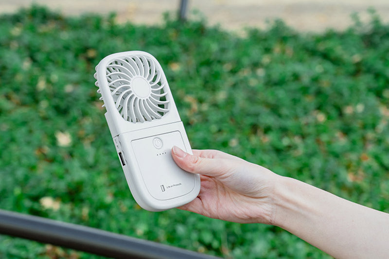 Life on Product LCAF007 Hands-free 5WAY Slim Fan