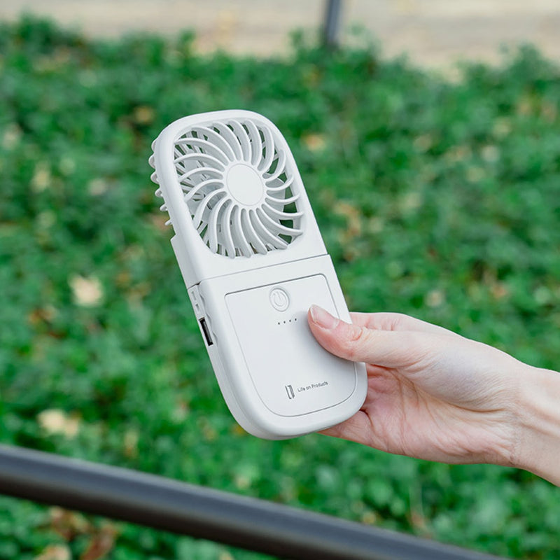 Life on Product LCAF007 Hands-free 5WAY Slim Fan