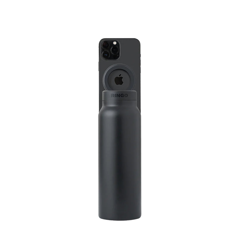RINGO The MagSafe® Wide Mouth Water Bottle 24oz Black