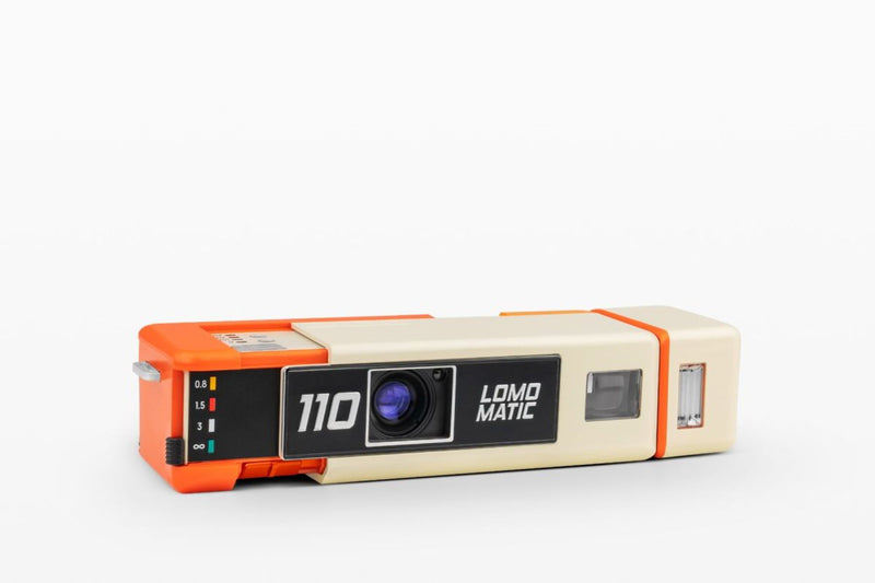 Lomography Lomomatic 110 菲林相機連閃光燈－Metal 版本