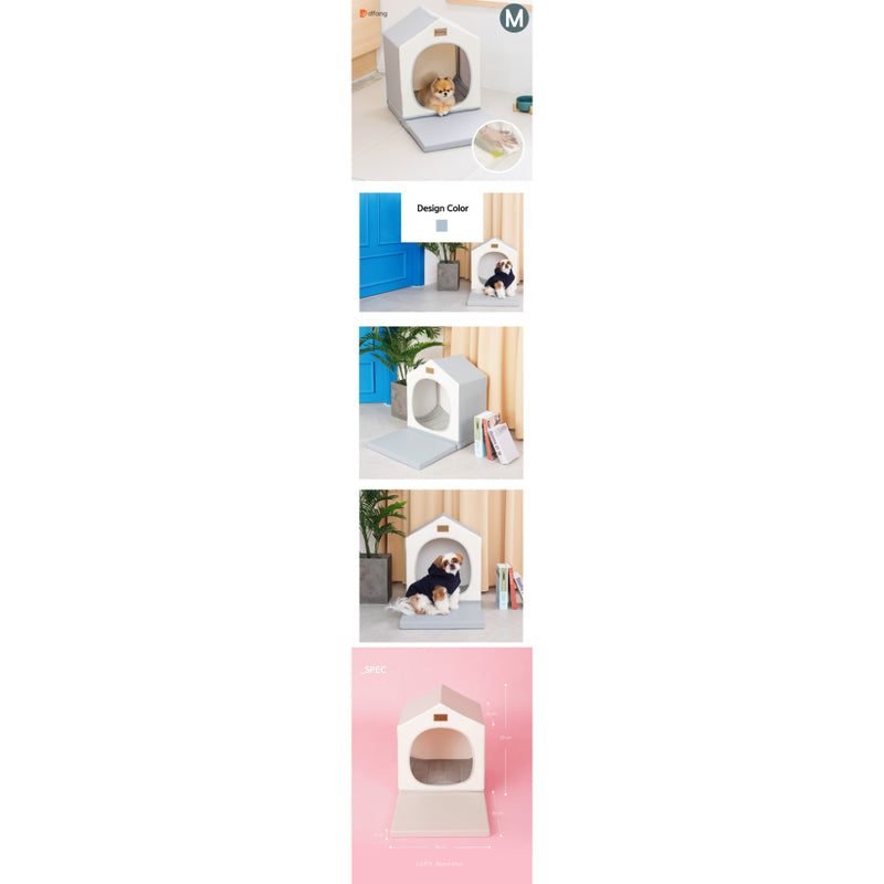 Dfang Pet House (附延伸休息墊) (狗屋/屋仔/寵物屋)